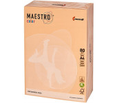 Papier ksero MAESTRO COLOR A4 80g SA24 pastel łososiowy