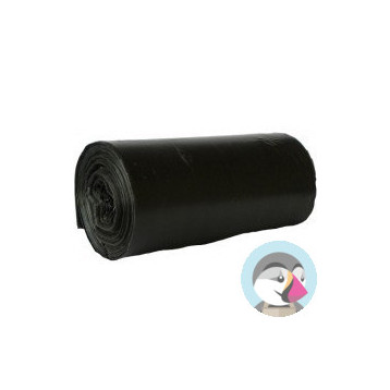 Worki na śmieci 60L LDPE (50 sztuk) czarne