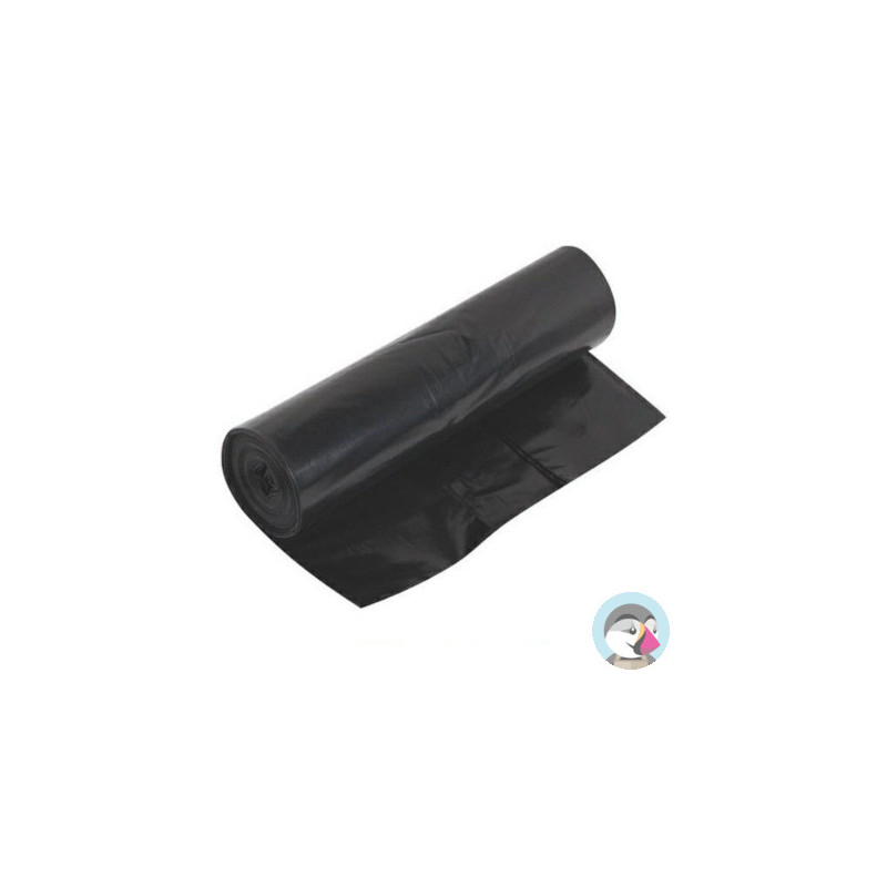 Worki na śmieci 120L LDPE (25 sztuk) czarne