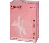 Papier ksero A4 80g MAESTRO COLOR PI25 pastel różowy