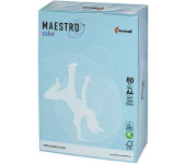 Papier ksero MAESTRO COLOR A4 80g OBL70 pastel błękit arktyczny