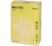 Papier ksero A4 80g MAESTRO COLOR ZG34 Trendy cytrynowy