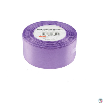 Wstążka satynowa 38mm/32m lawendowy BREWIS