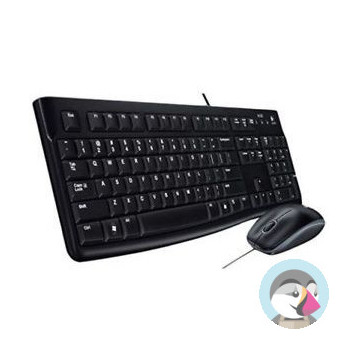 Klawiatura + mysz LOGITECH USB MK120 920-002562