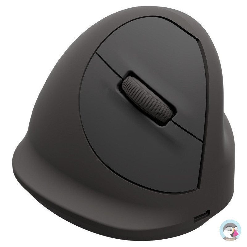 Mysz ergonomiczna pionowa, praworęczna czarna BREYTA 100143579 FELLOWES