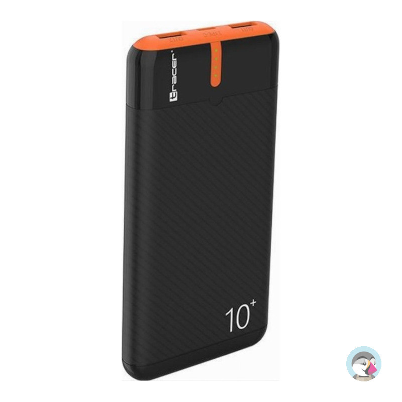 Power bank TRACER 10000mAh EnerGo black/orange TRABAT47513