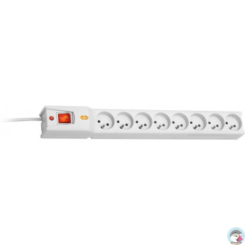 Listwa antyprzepięciowa 8g/1,5m szara LX 810 G-A MAXLINE LESTAR