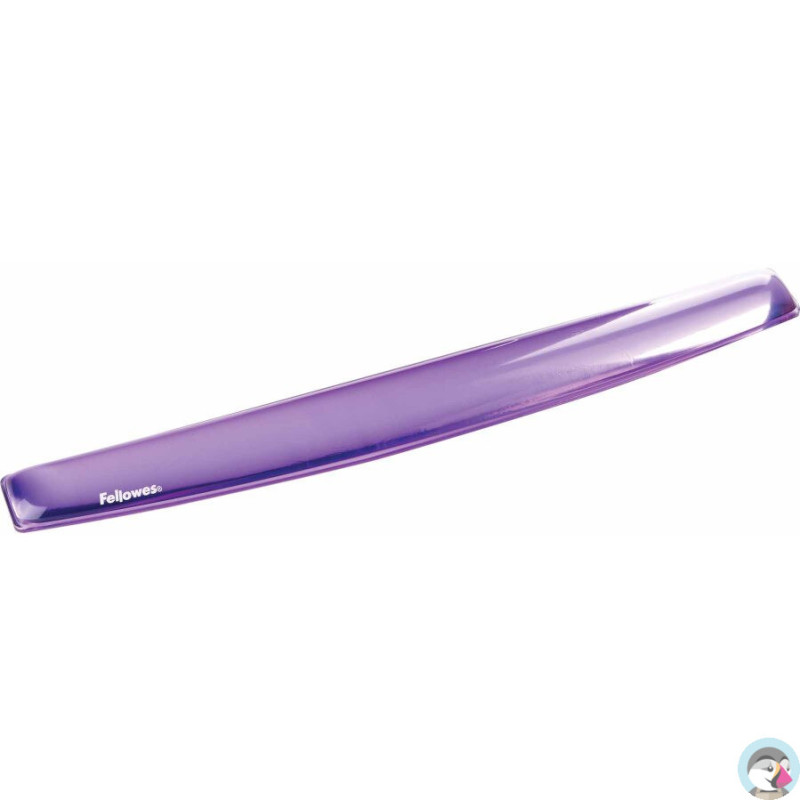 Podkładka żelowa przed klawiaturę fioletowa Crystal 91437 FELLOWES