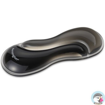 Podkładka żelowa szara Slim Duo Gel pod nadgarstek do myszy/trackballa K62438WW KENSINGTON