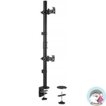 Uchwyt do dwóch monitorów KENSINGTON do pionowego montażu K53802WW