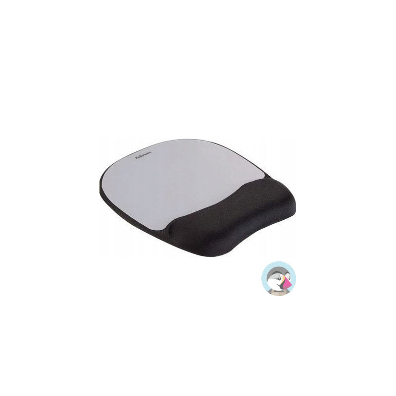 Podkładka pod mysz i nadgarstek FELLOWES Memory Foam Plasma czarna 9175801