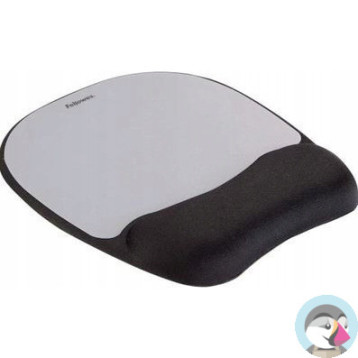 Podkładka pod mysz i nadgarstek FELLOWES Memory Foam Plasma czarna 9175801