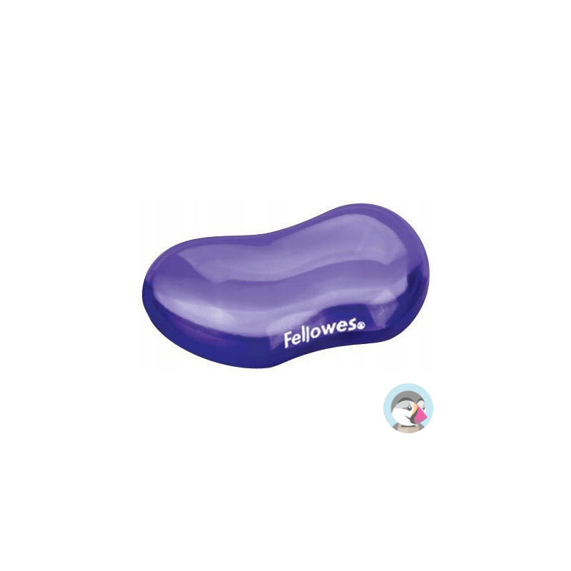 Podkładka pod nadgarstek żelowa Crystal fioletowa FELLOWES 91477-72
