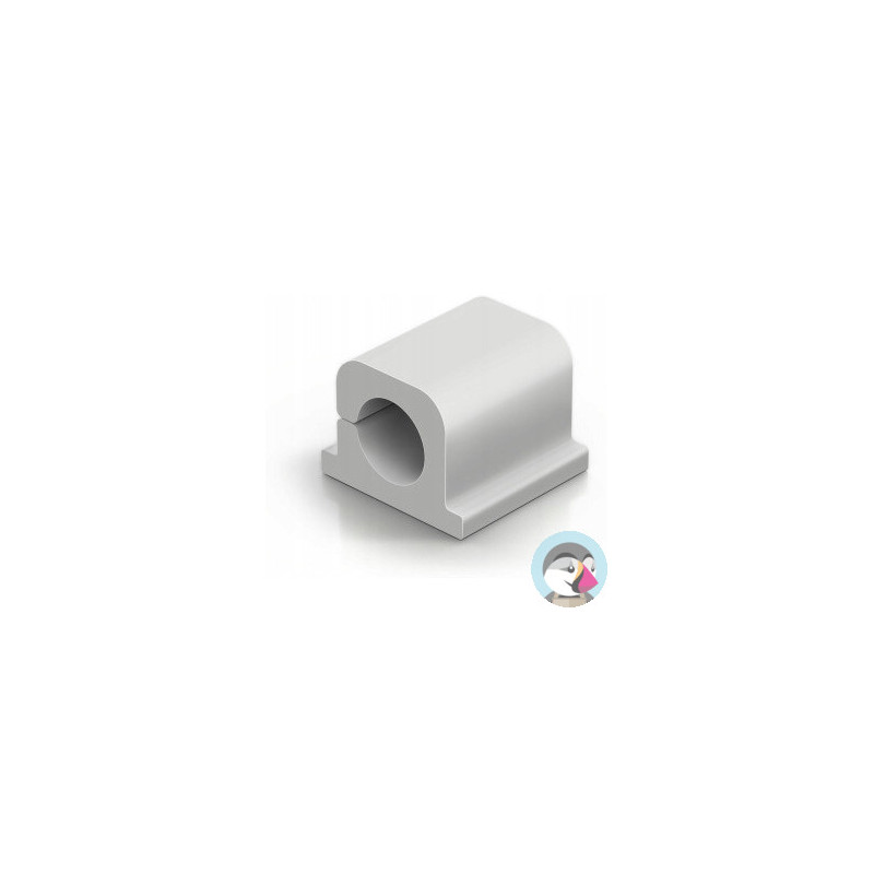 Klips samoprzylepny na 1 kabel szary większy przekrój 504210 CAVOLINE CLIP PRO 1 DURABLE