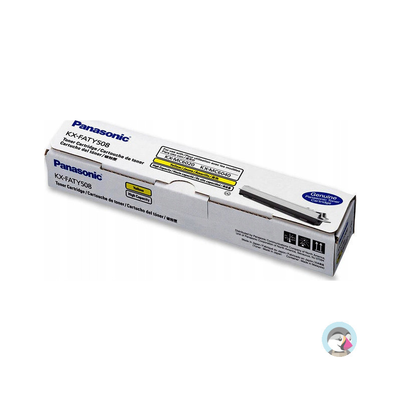 Toner PANASONIC (KX-FATY508E) żółty 4000str KX-MC6020PD