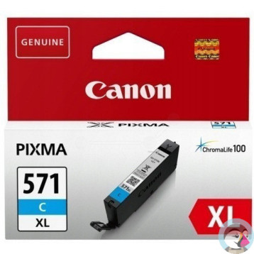 Tusz CANON (CLI-571C XL/0332C001) niebieski 10,8ml/680str