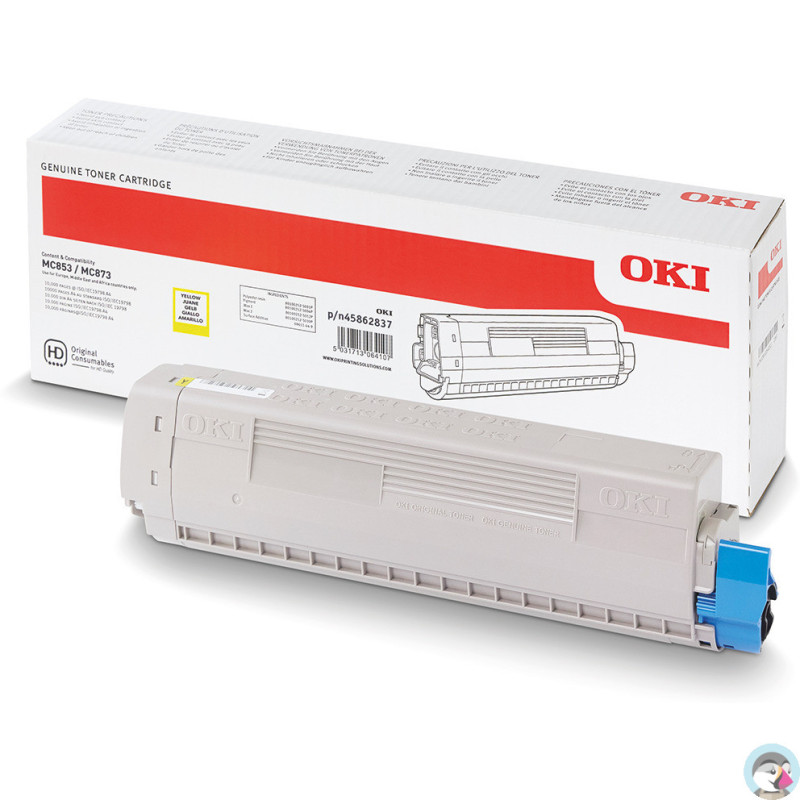 Toner OKI (45862837) żółty 7300str
