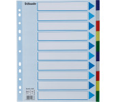 Przekładki plastikowe MAXI z PP 10 kart 15267 ESSELTE
