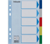 Przekładki plastikowe z PP A5 5 kart 15264 ESSELTE