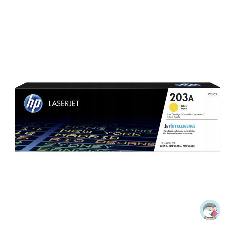 Toner HP 203A (CF542A) żółty 1300str