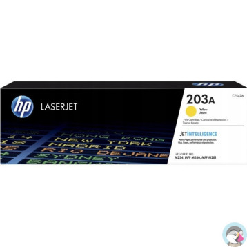 Toner HP 203A (CF542A) żółty 1300str
