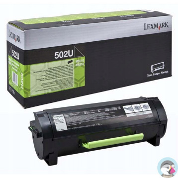 Toner LEXMARK (502U/50F2U00/50F2U0E) czarny 20000str