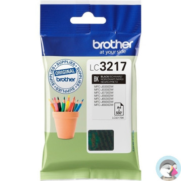 Tusz BROTHER (LC3217BK) czarny 550str