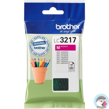 Tusz BROTHER (LC3217M) purpurowy 550str