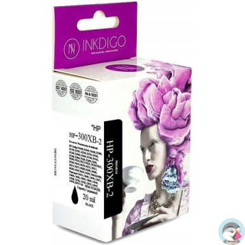 Tusz INKDIGO (HP-300XB-2) czarny 20ml zamiennik HP (300XL/CC641EE)