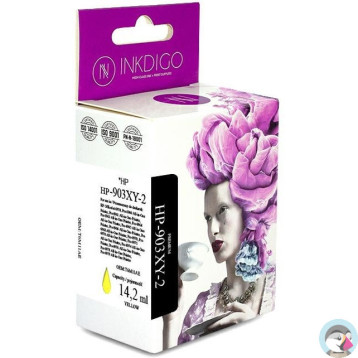 Tusz INKDIGO (HP-903XY-2) żółty 12ml zamiennik HP (903XL/T6M11AE)