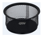 Pojemnik na spinacze GR-10 czarny metalowy GRAND 120-1119