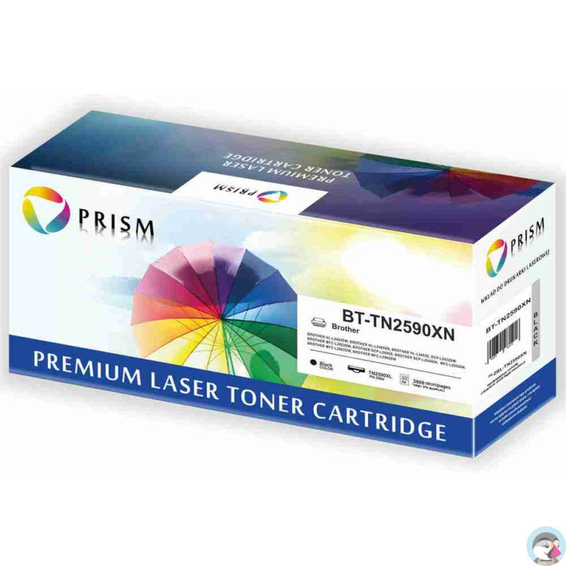 Toner PRISM (ZBL-TN2590XN) czarny 3000str zamiennik BROTHER (TN2590XL)