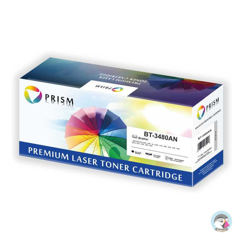 Toner PRISM (ZBL-TN3480NP) czarny 8000str zamiennik BROTHER (TN-3480)