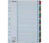 Przekładki kartonowe MYLAR A4 1-31 białe 100164 ESSELTE