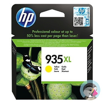Tusz HP 935XL (C2P26AE) żółty 825str/9,5ml