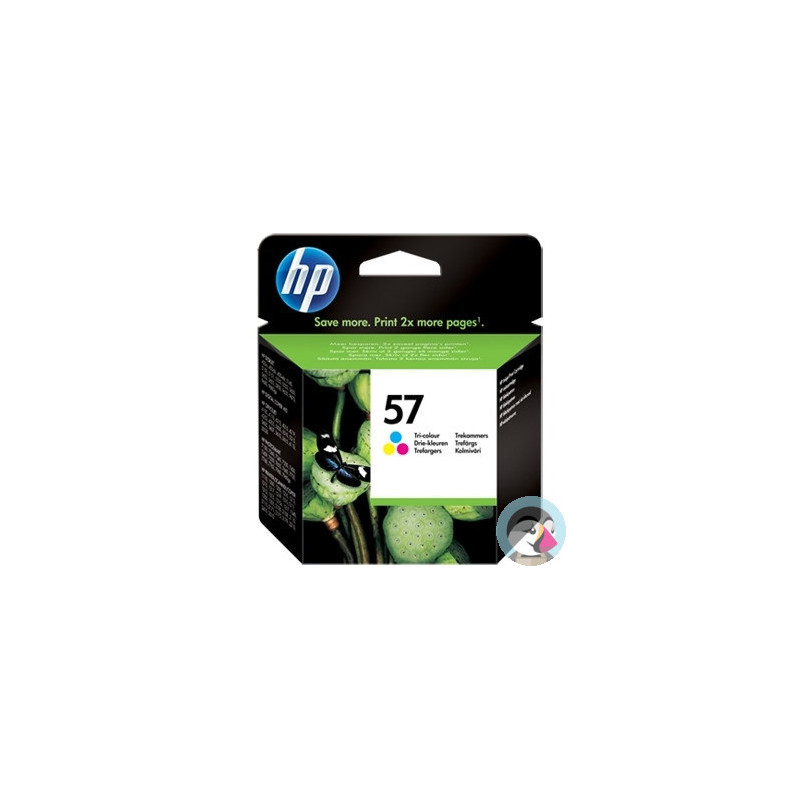 Tusz HP 57 (C6657AE) kolor 500str/17ml 450/5100/5150/5550/5600/5850
