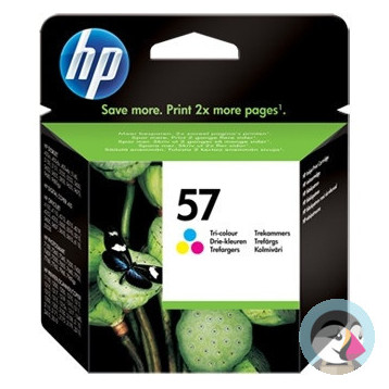 Tusz HP 57 (C6657AE) kolor 500str/17ml 450/5100/5150/5550/5600/5850