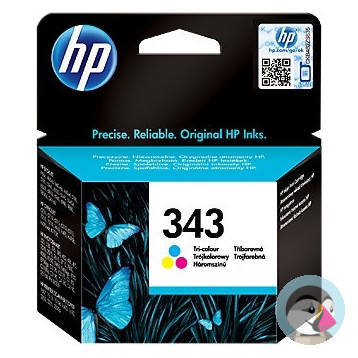 Tusz HP 343 (C8766EE) kolor 260str 460/5740/5745/5940/6520/6540