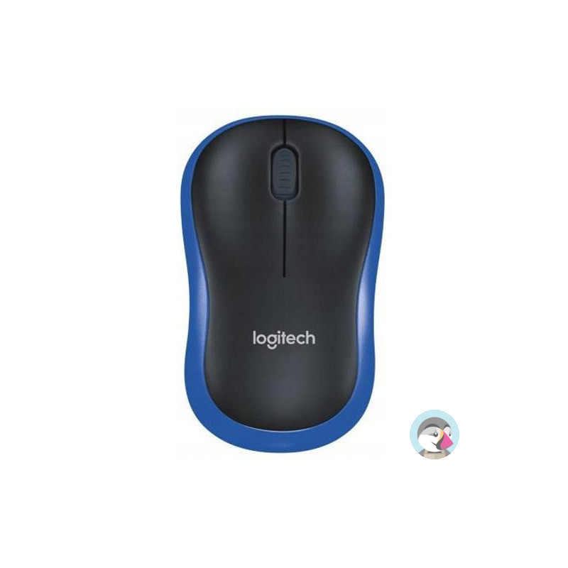 Mysz bezprzewodowa LOGITECH optyczna M185 niebieska 910-002239