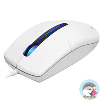 Mysz przewodowa A4TECH biała (silent) N-530S USB A4MYS47395