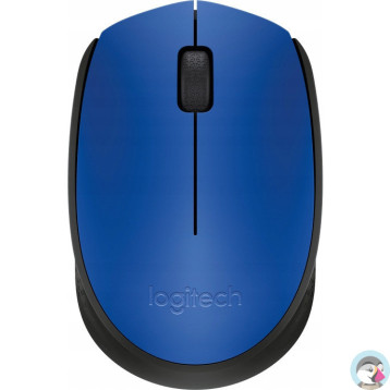 Mysz bezprzewodowa LOGITECH M171 niebieska 910-004640