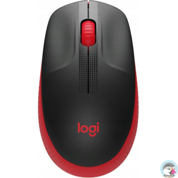 Mysz bezprzewodowa LOGITECH M190 czerwona 910-005908