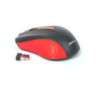 Mysz OMEGA bezprzewodowa optyczna 1000dpi USB czerwona (41795)