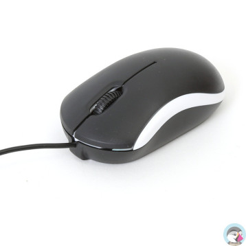 Mysz OMEGA optyczna 3D 1000dpi USB Value Line V2 czarno-biała (43212)