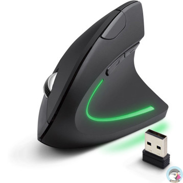 Mysz WERTYKALNA bezprzewodowa 2.4GHZ 6D optyczna USB CORVUS EM133 ESPERANZA