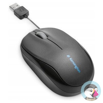 Mysz KENSINGTON Pro Fit ze zwijanym kablem czarna K72339EU