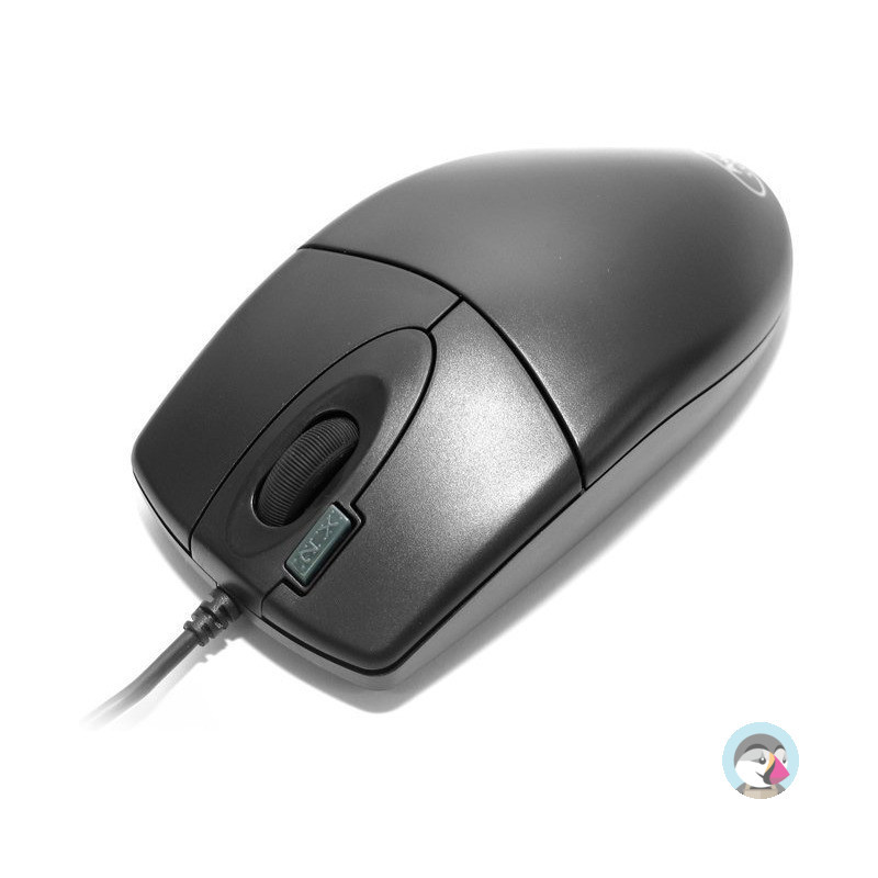 Mysz A4TECH OPTO ECCO OP-620D USB czarny A4TMYS30398