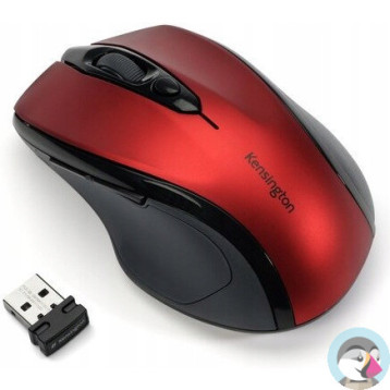 Mysz bezprzewodowa KENSINGTON Pro Fit czerwona K72422WW
