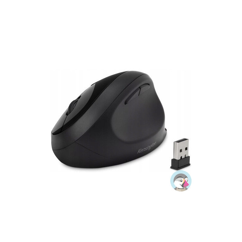 Mysz bezprzewodowa KENSINGTON PRO FIT ERGO ergonomiczna czarna K75404EU