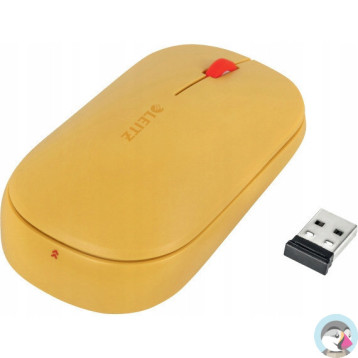 Mysz bezprzewodowa LEITZ Cosy żółta 65310019